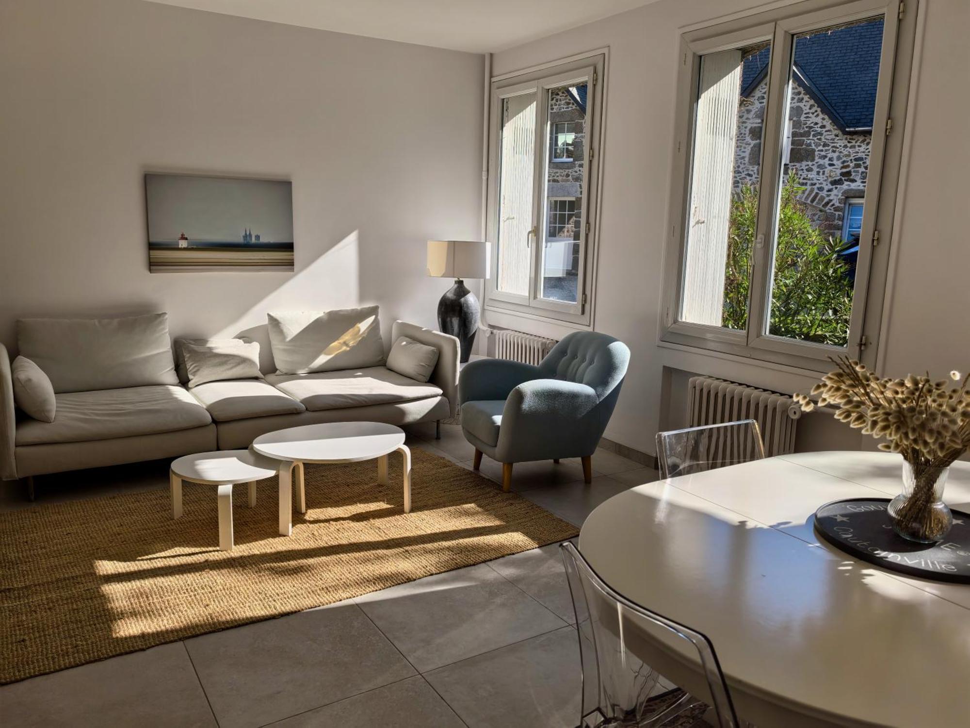 La Triolette, Maison Chaleureuse, Independante Et Refaite A Neuf Dans Le Vieux Coutainville, Tourisme Ou Teletravail Егон-Кутанвил Екстериор снимка